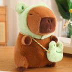 Fluffy Capybara Plush Doll Kawaii