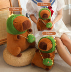 Fluffy Capybara Plush Doll Kawaii